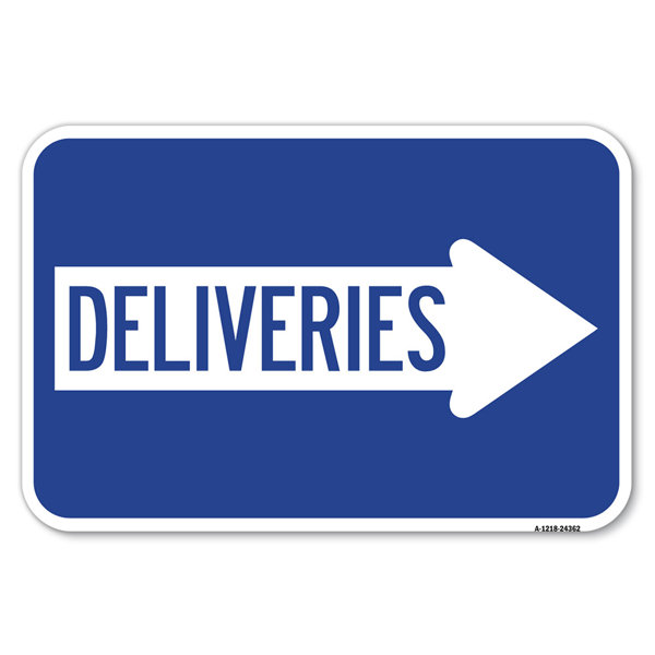 SignMission Deliveries (With Right Arrow)/24362 Wayfair